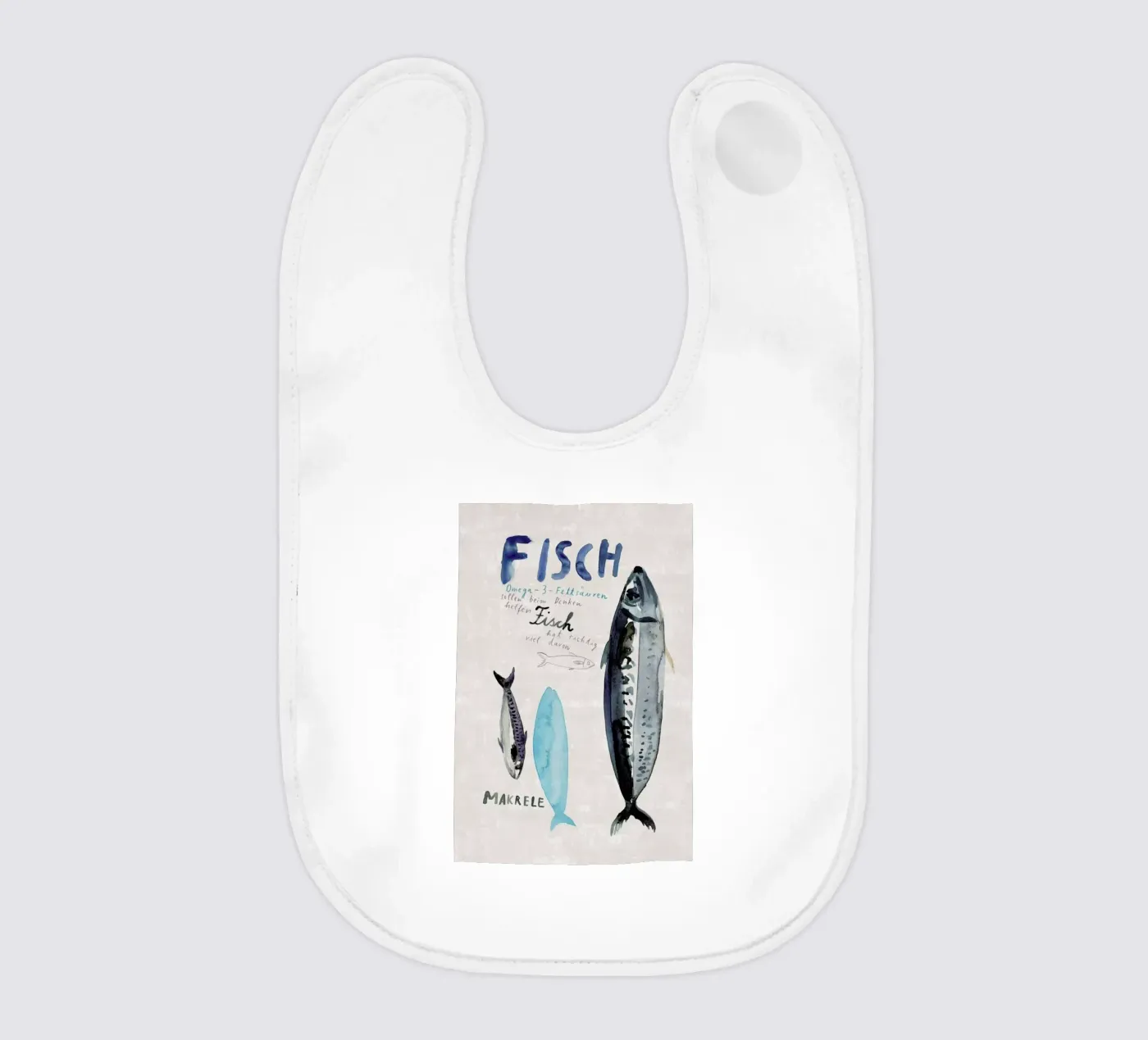 Fisch Babylätzchen von Rinah Lang