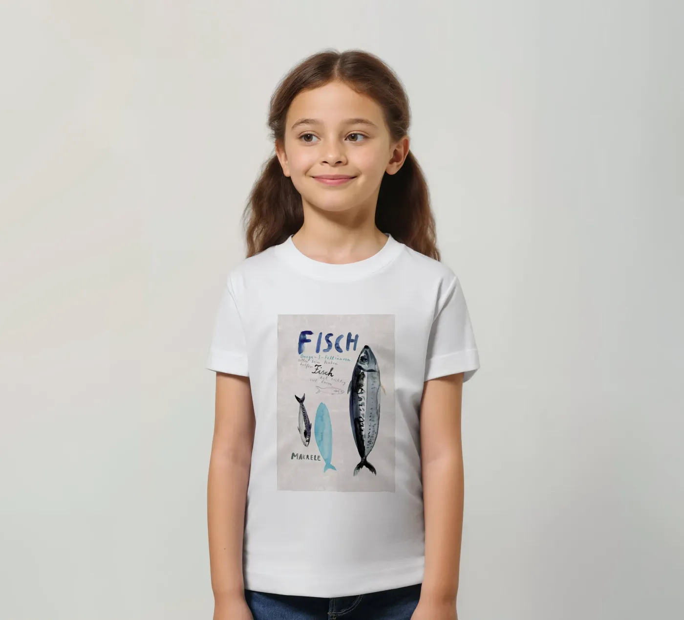 Fisch t-shirt bambini da Rinah Lang