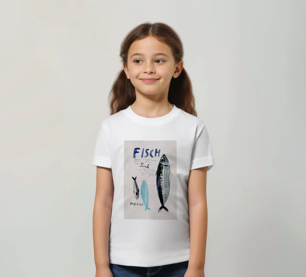 Fisch t-shirt bambini da Rinah Lang