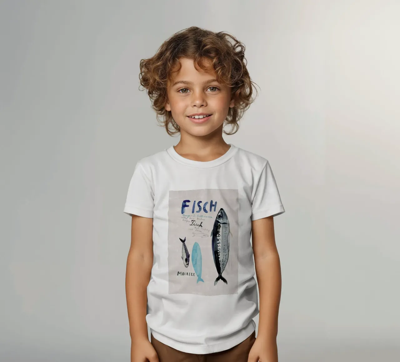 Fisch t-shirt bambini da Rinah Lang