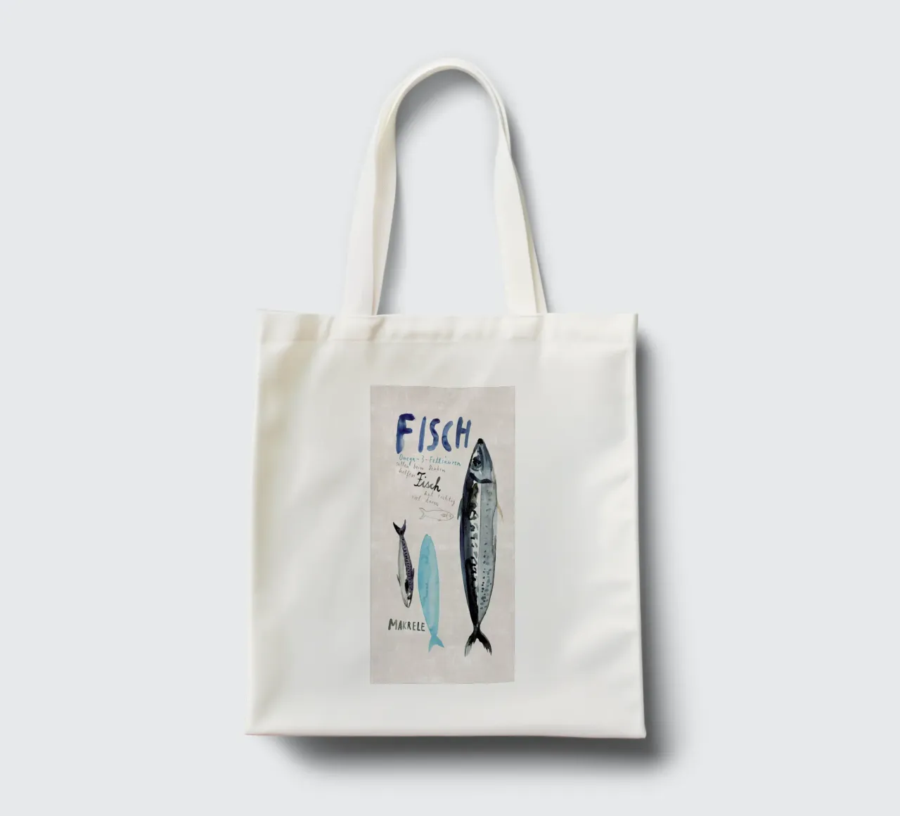 Fisch tote bag by Rinah Lang