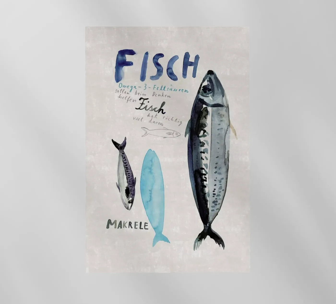 Fisch backlit folie van Rinah Lang