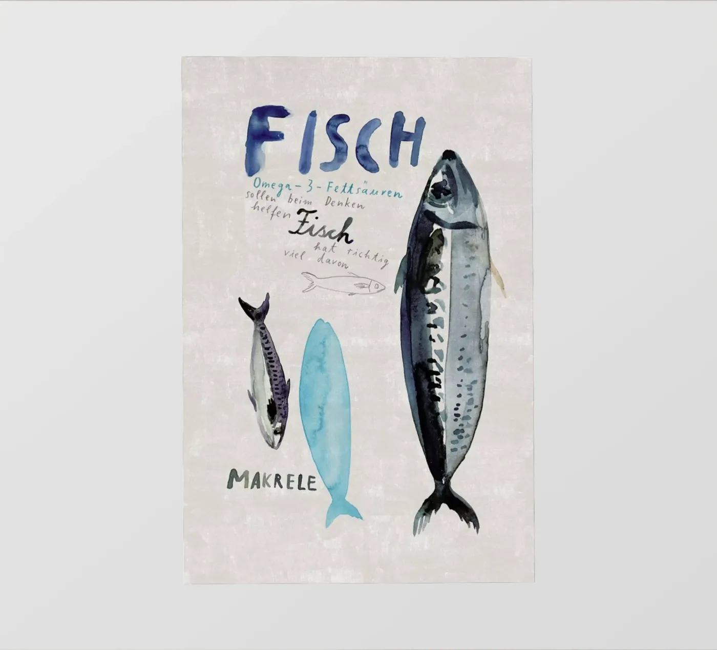Fisch backlit folie van Rinah Lang