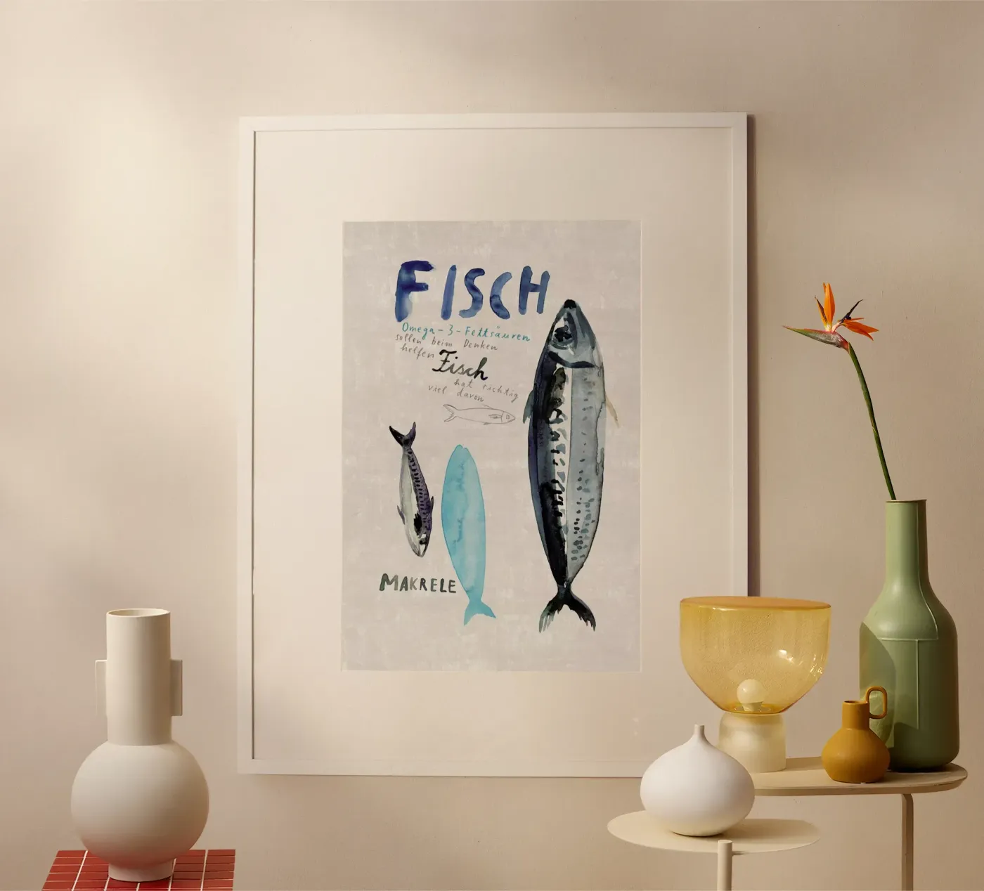Fisch poster van Rinah Lang
