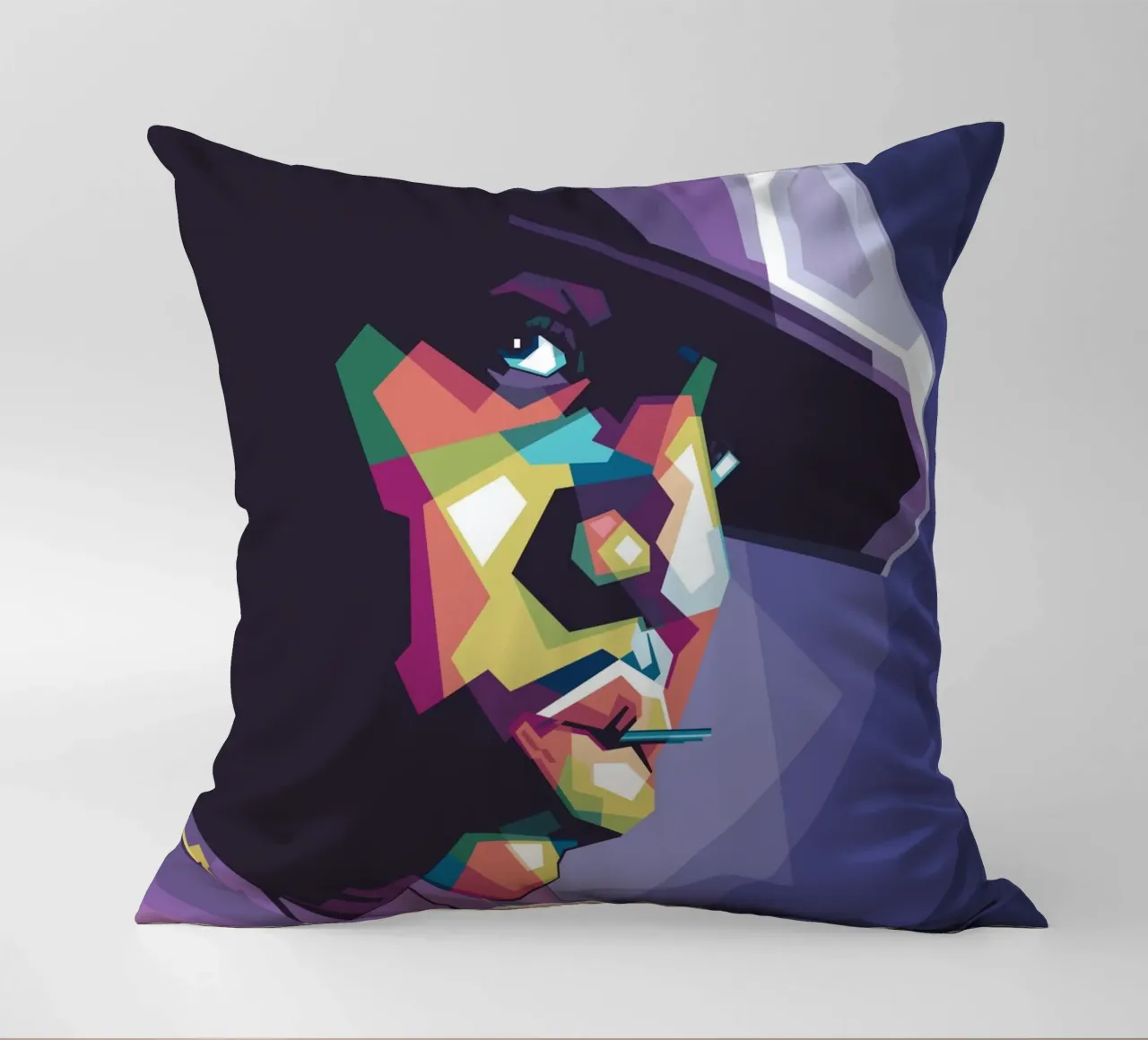 Biggie WPAP di tendenza cuscino da Alkahfsmart