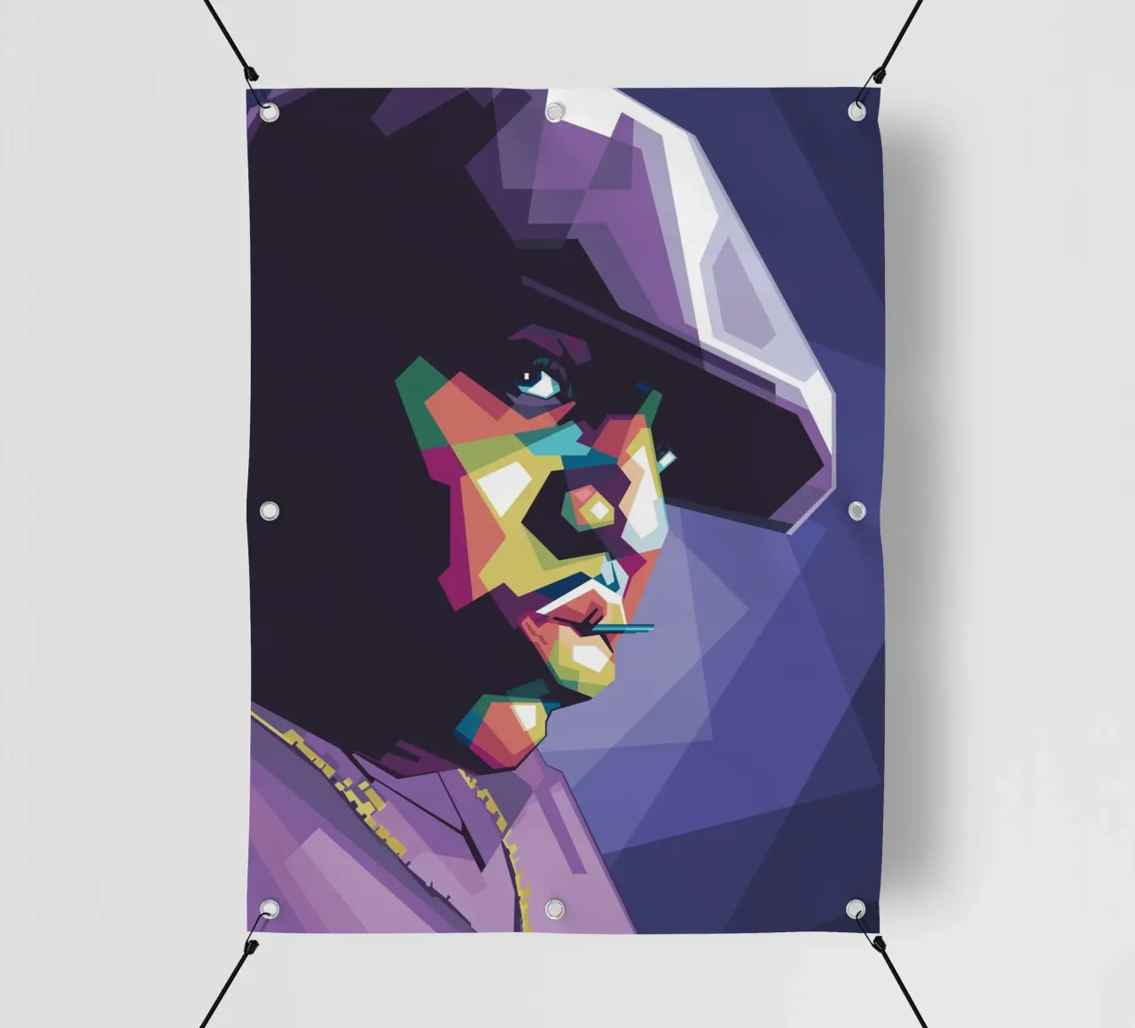Biggie WPAP di tendenza telo in pvc da Alkahfsmart