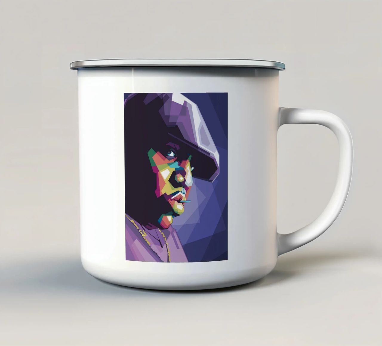 Biggie WPAP di tendenza tazza in smalto da Alkahfsmart