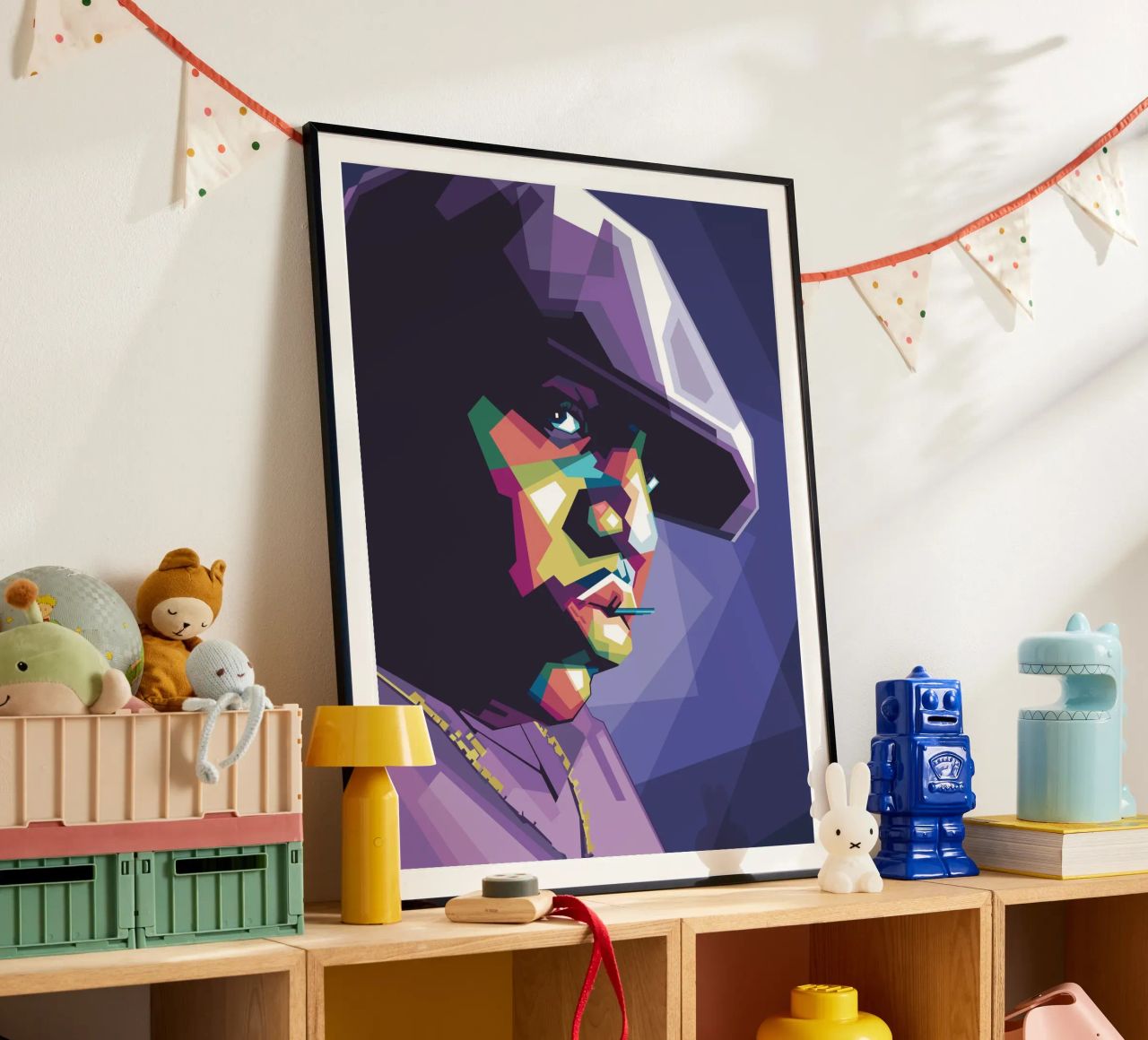 Biggie WPAP trending poster by Alkahfsmart