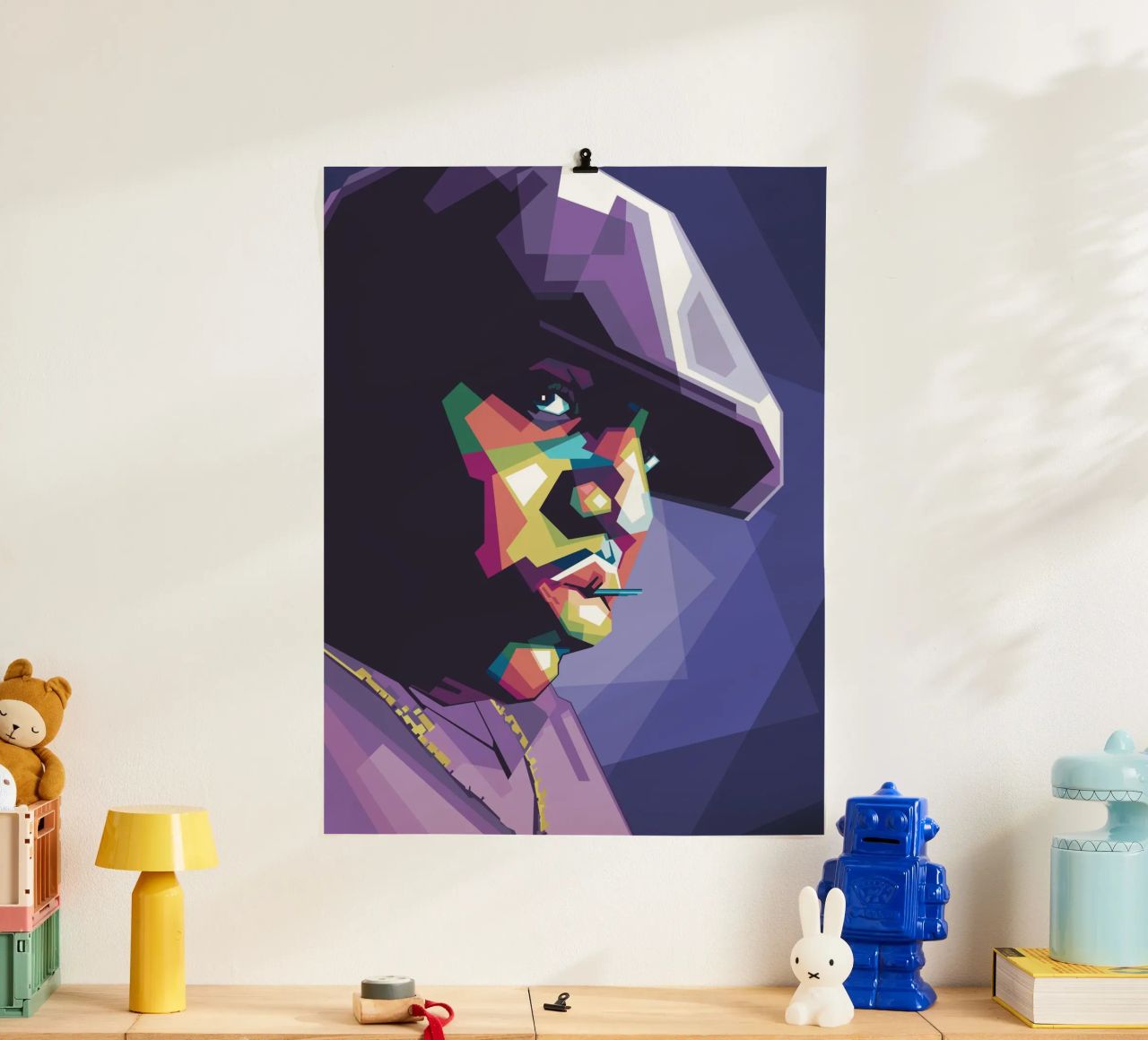 Biggie WPAP trending poster by Alkahfsmart