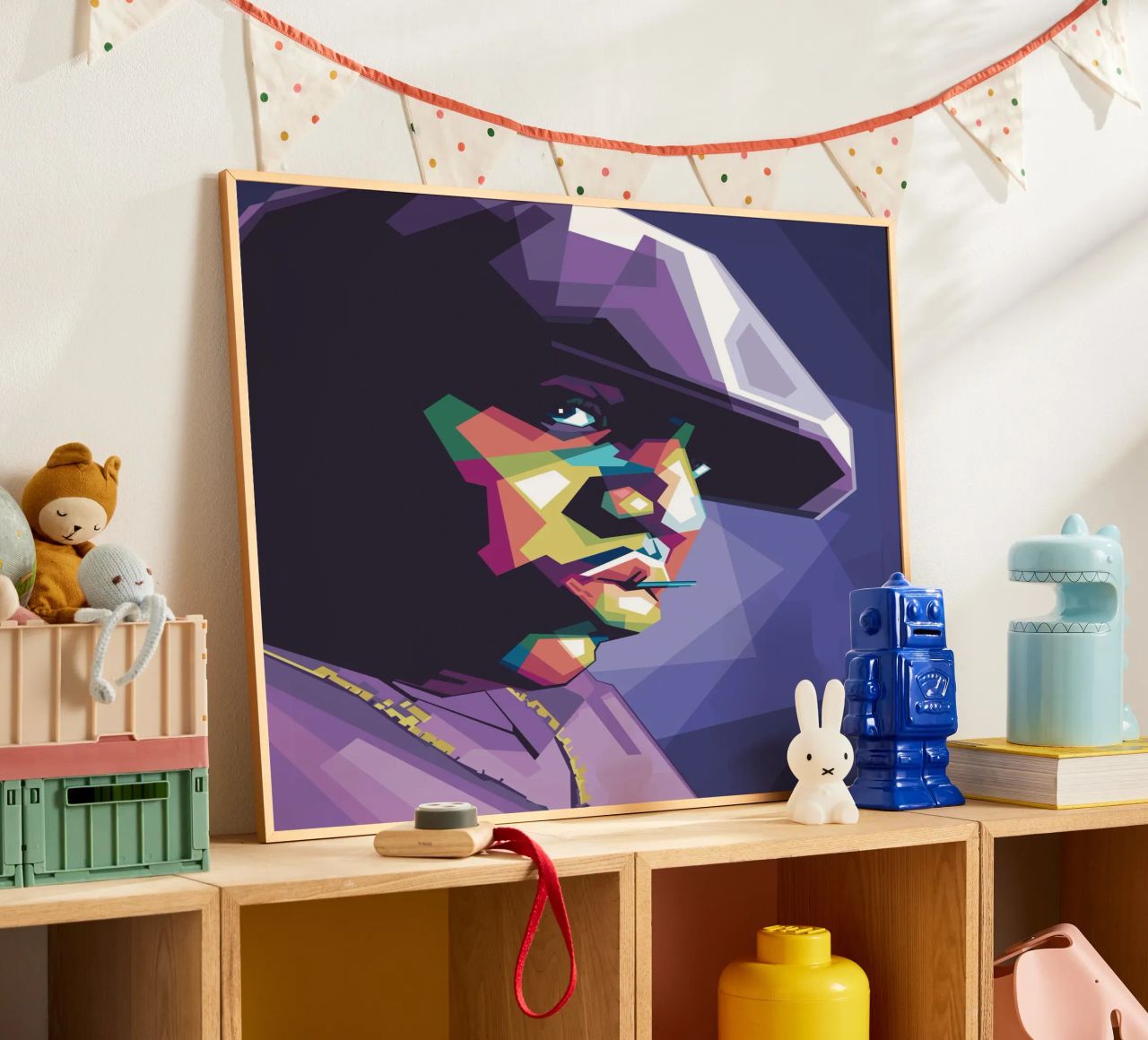 Biggie WPAP trending poster by Alkahfsmart