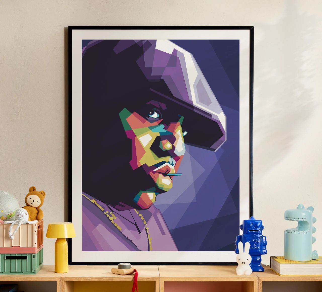 Biggie WPAP trending poster by Alkahfsmart