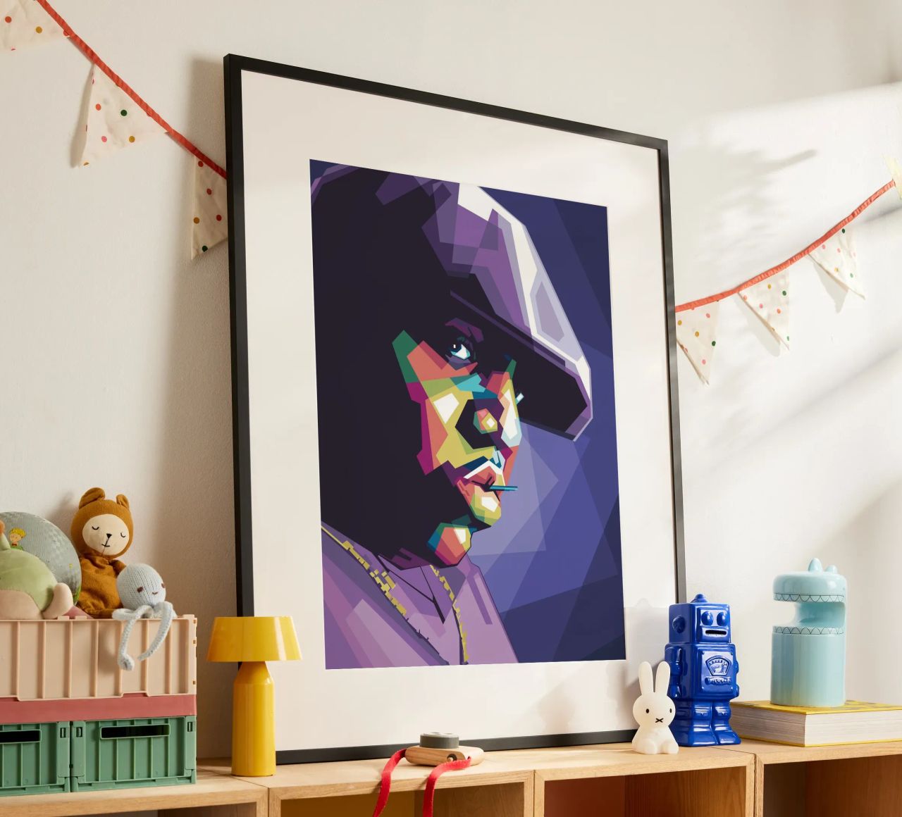Biggie WPAP trending poster by Alkahfsmart