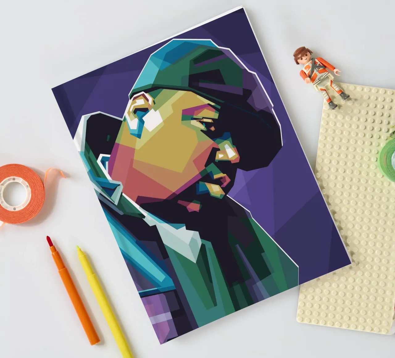 Biggie WPAP notebook by Alkahfsmart