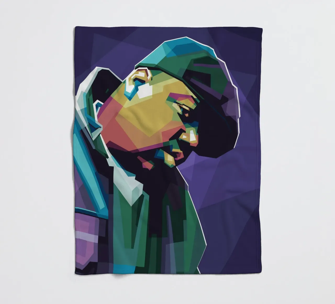 Biggie WPAP coperta in pile da Alkahfsmart