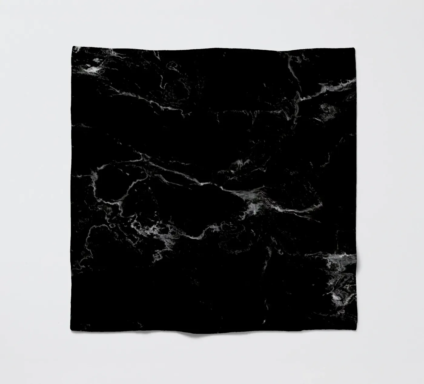 Schwarzer Marmor coperta in pile da Amy & Kurt