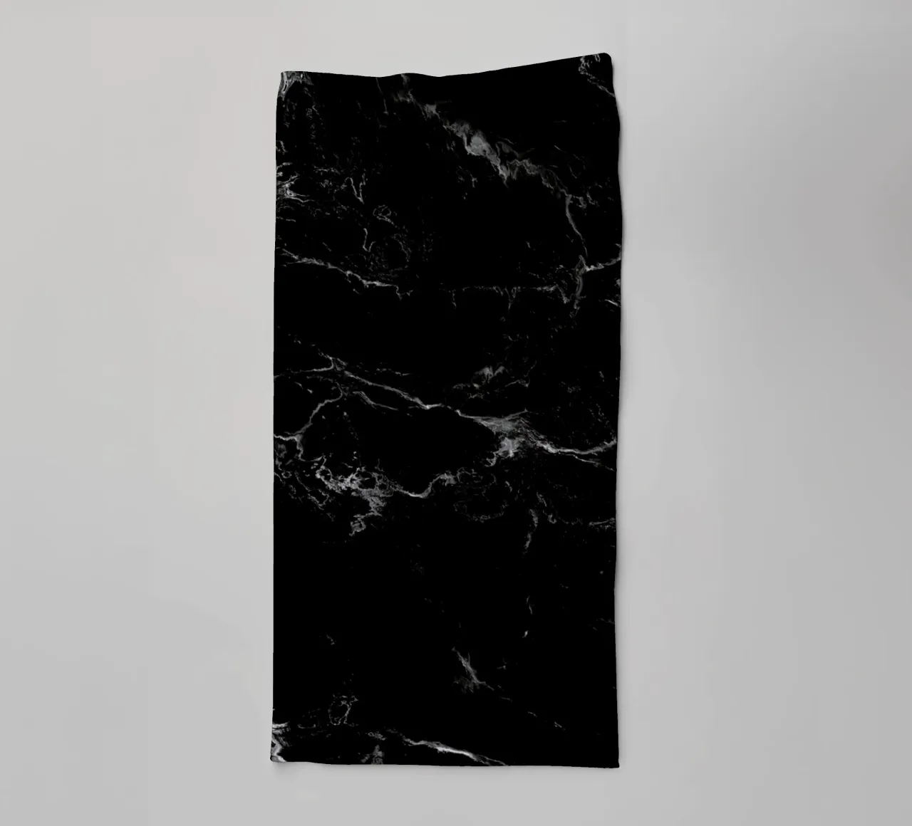 Schwarzer Marmor asciugamano da bagno da Amy & Kurt