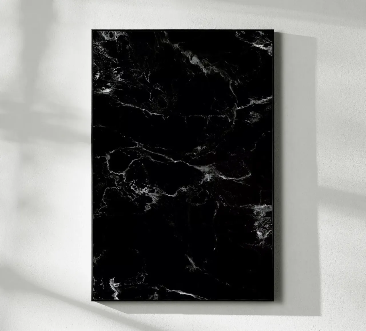 Schwarzer Marmor plexiglass da Amy & Kurt