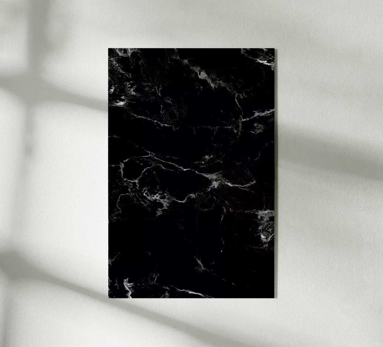 Schwarzer Marmor plexiglass da Amy & Kurt