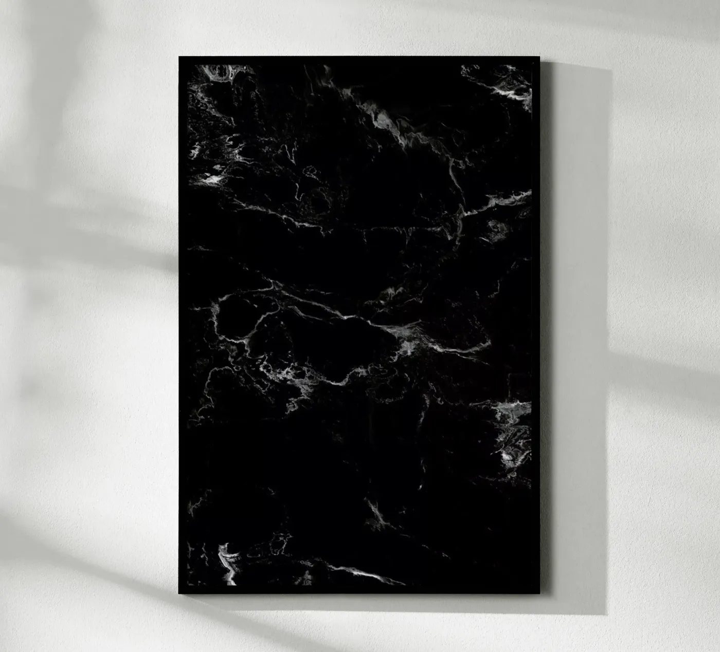 Schwarzer Marmor poster by Amy & Kurt