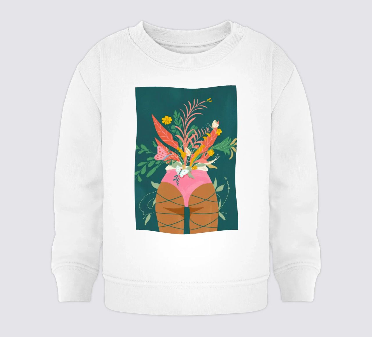Vaso di fiori a farfalla felpa neonato da Demar Galleria