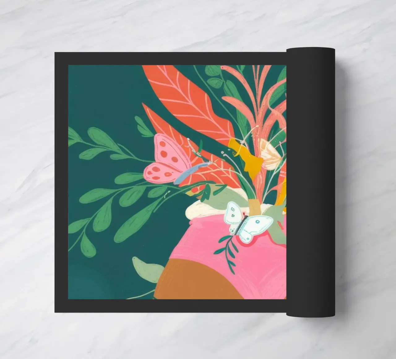 Vaso di fiori a farfalla zerbino da Demar Galleria