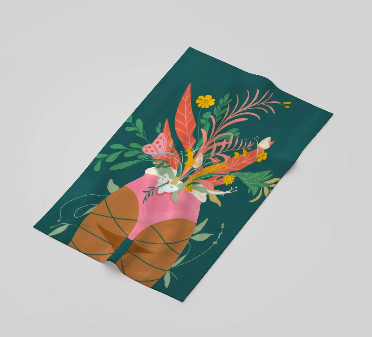 Vaso di fiori a farfalla telo mare da Demar Galleria