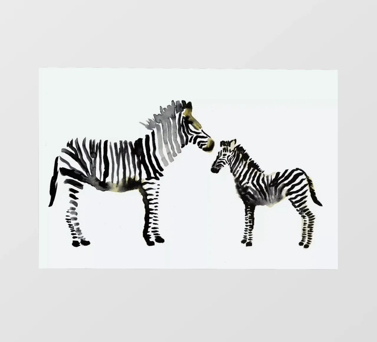 Zebra pvc cover by Farina Kuklinski