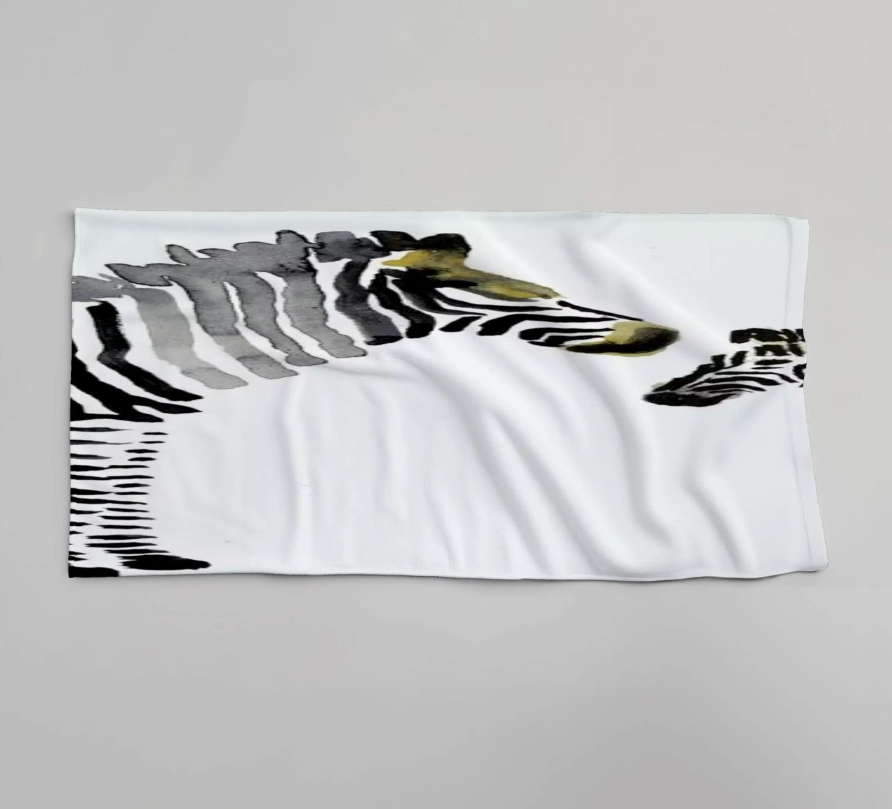 Zebra serviette de bain de Farina Kuklinski