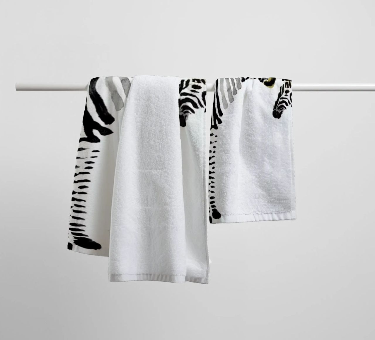 Zebra serviette de bain de Farina Kuklinski