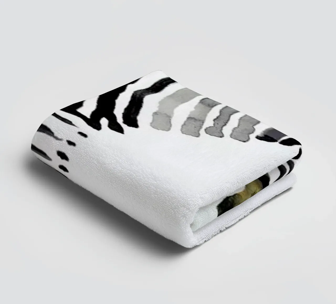 Zebra toalla de baño de Farina Kuklinski
