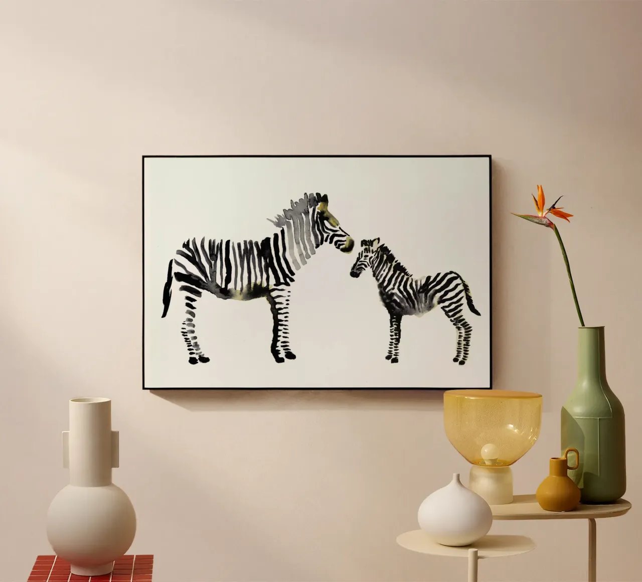 Zebra plexiglass da Farina Kuklinski