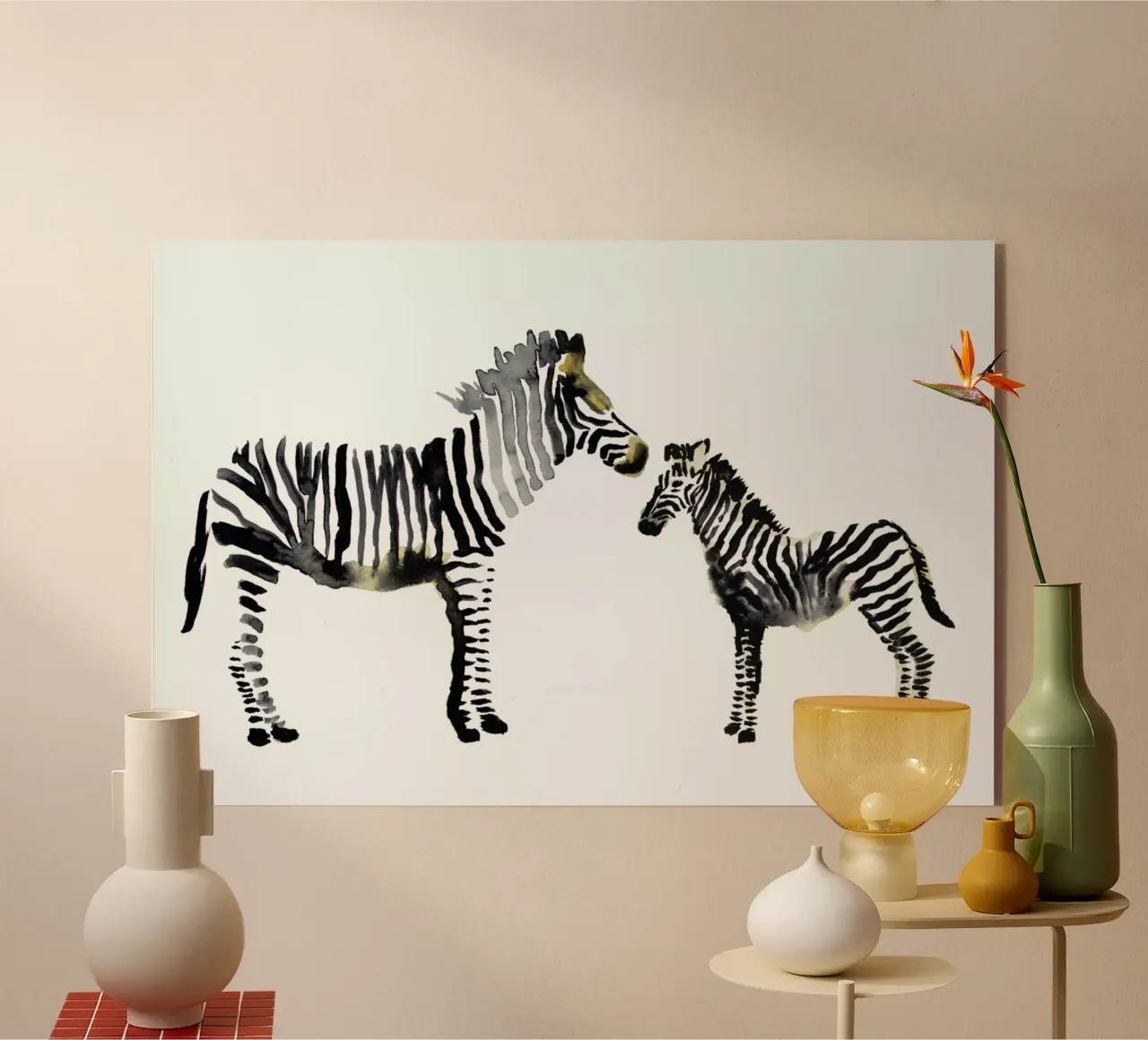 Zebra plexiglass da Farina Kuklinski