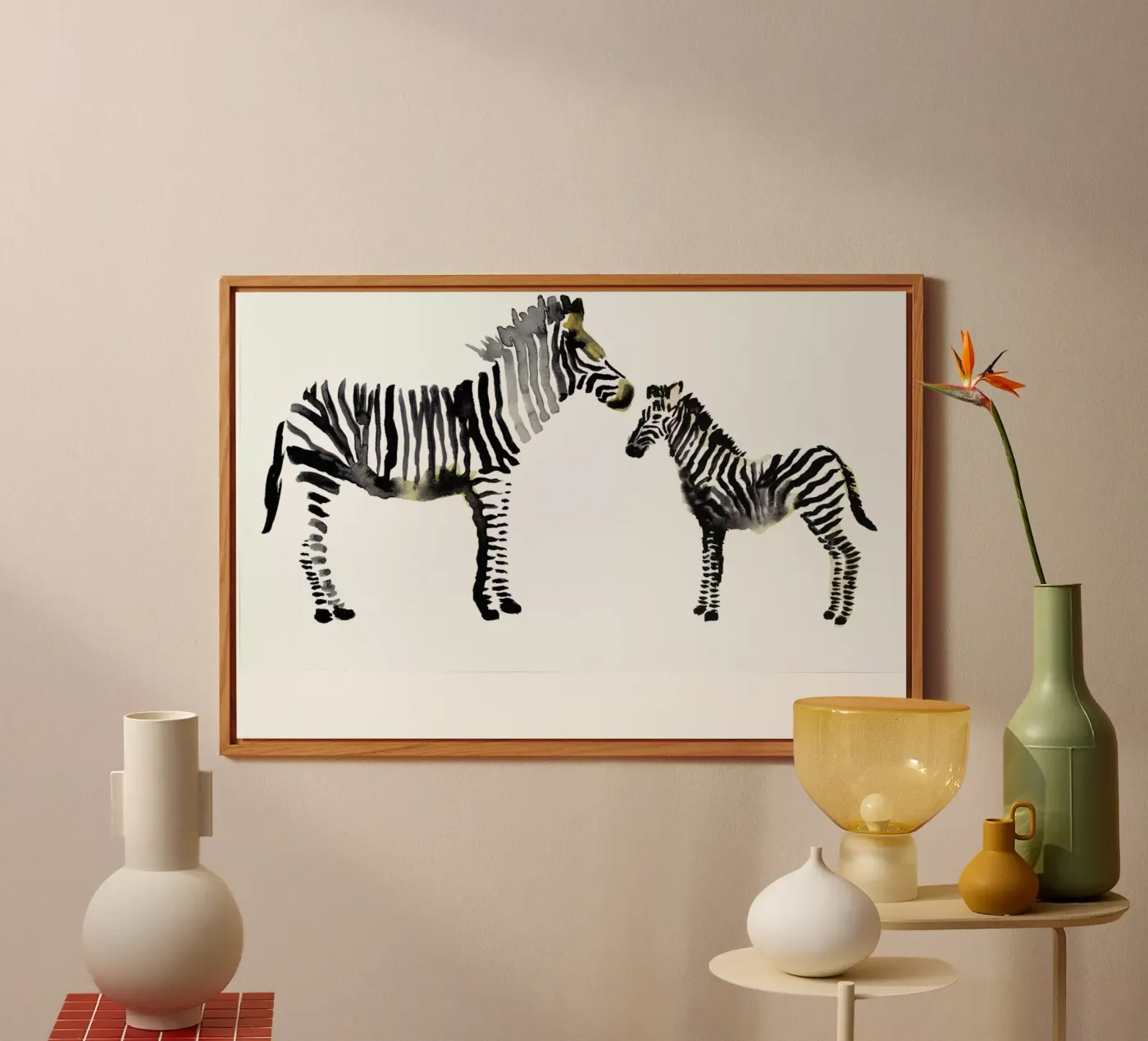 Zebra forex plate by Farina Kuklinski