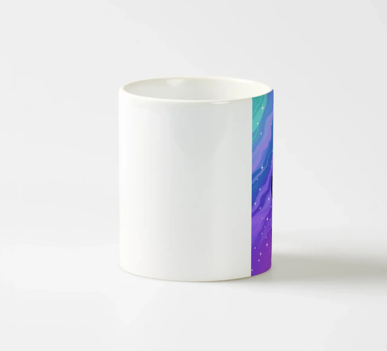 Galassia di gatti spaziali tazza in ceramica da Demar Galleria