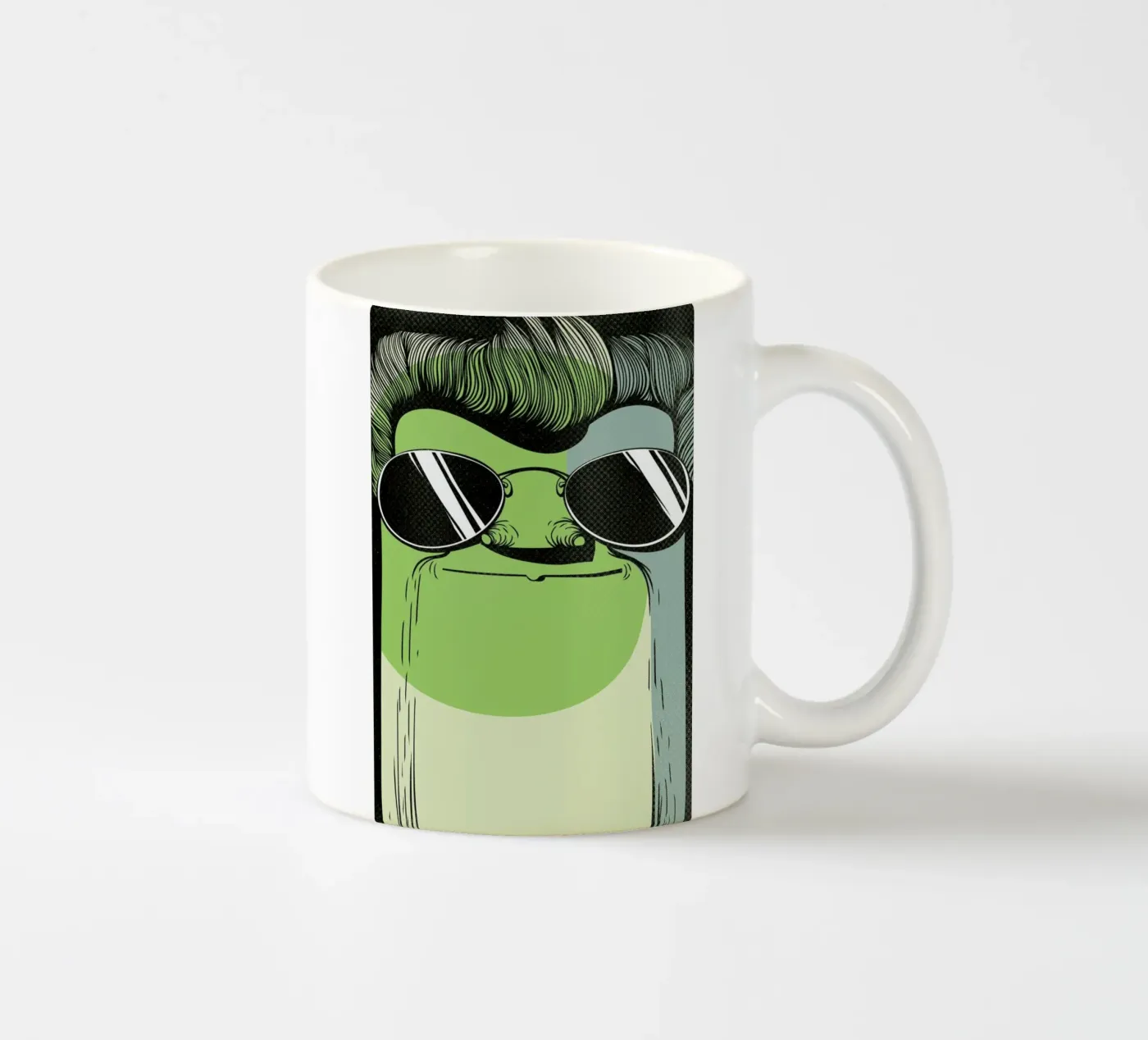 THE GUY ceramic mug by Caio Beltrão