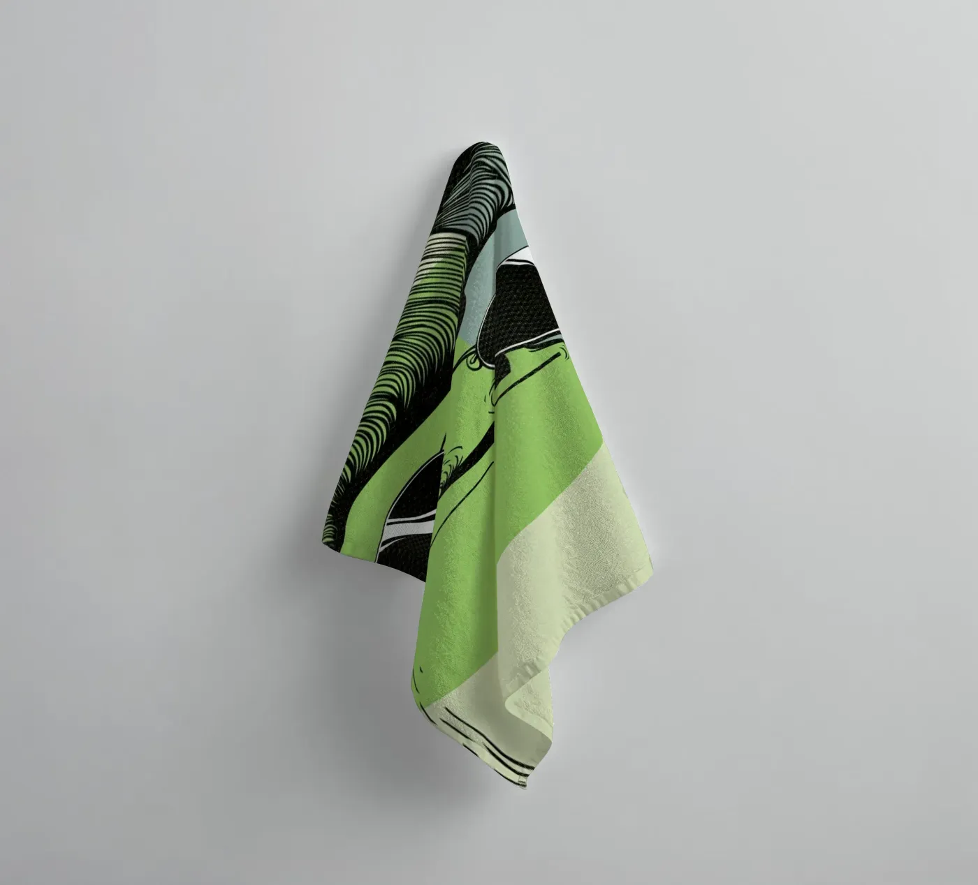 THE GUY towel by Caio Beltrão