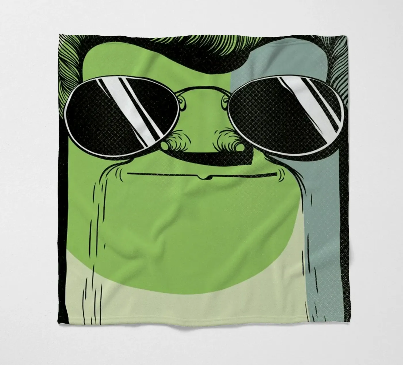 THE GUY fleece blanket by Caio Beltrão