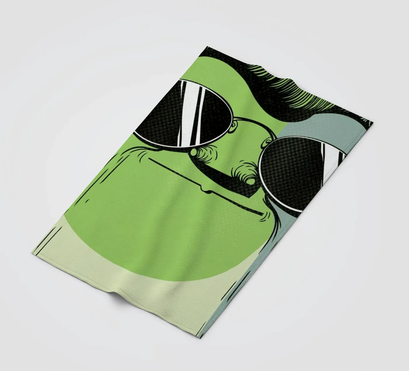 THE GUY fleece blanket by Caio Beltrão