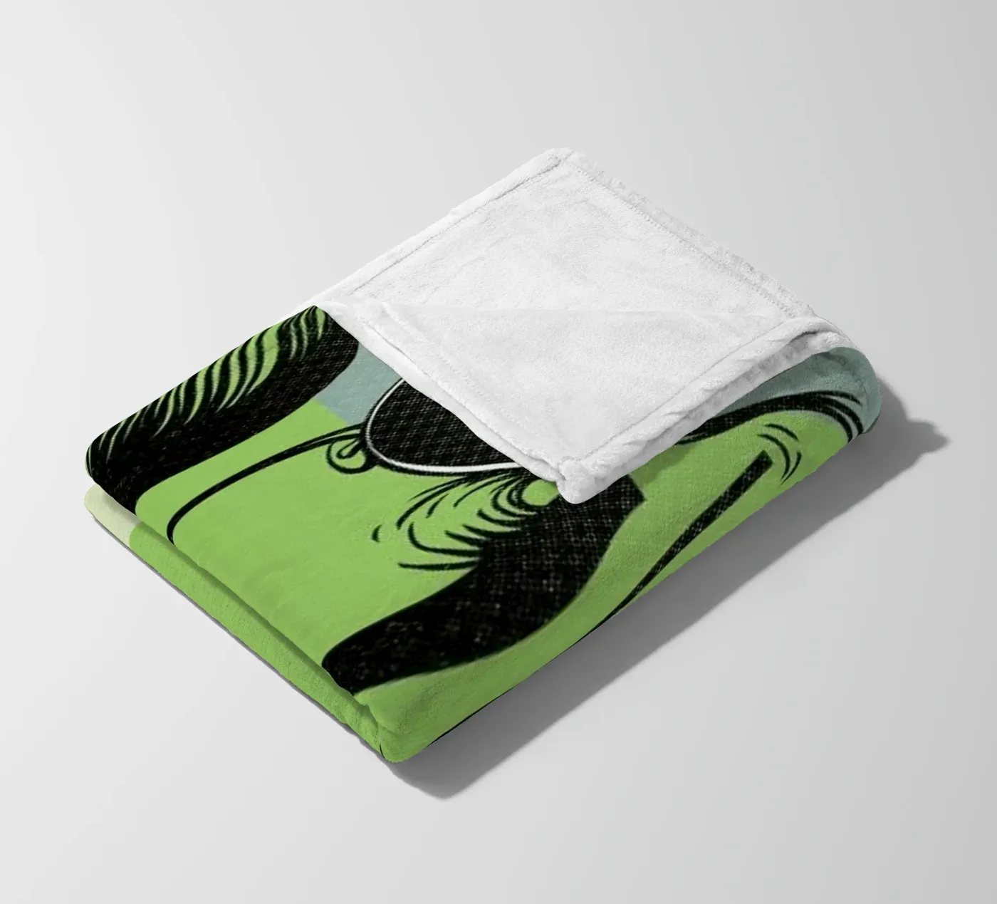 THE GUY fleece blanket by Caio Beltrão