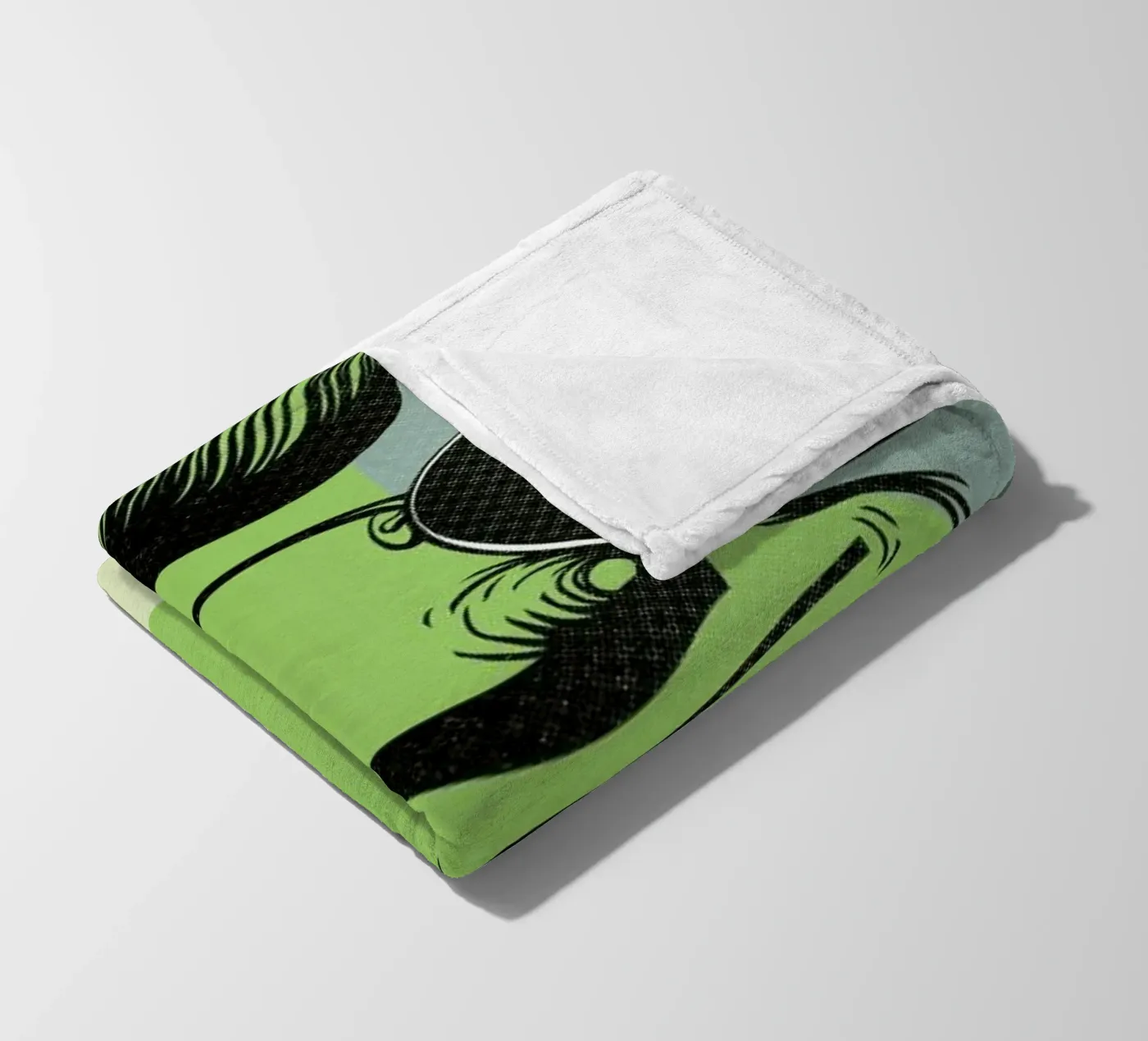 THE GUY fleece blanket by Caio Beltrão