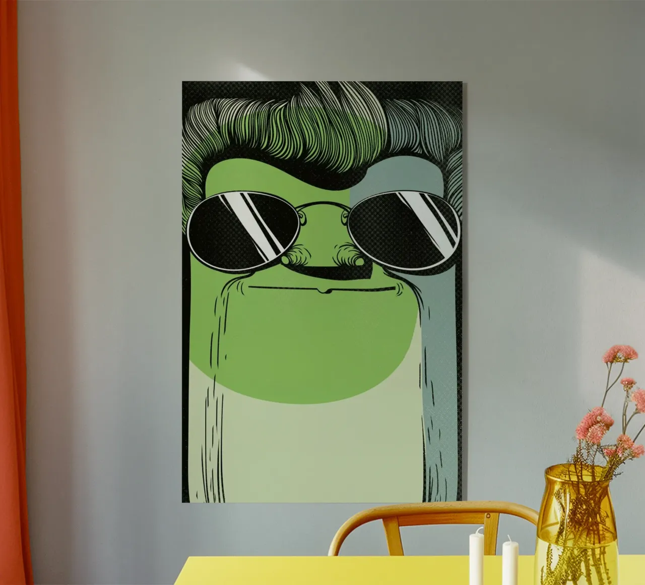 THE GUY acryl van Caio Beltrão