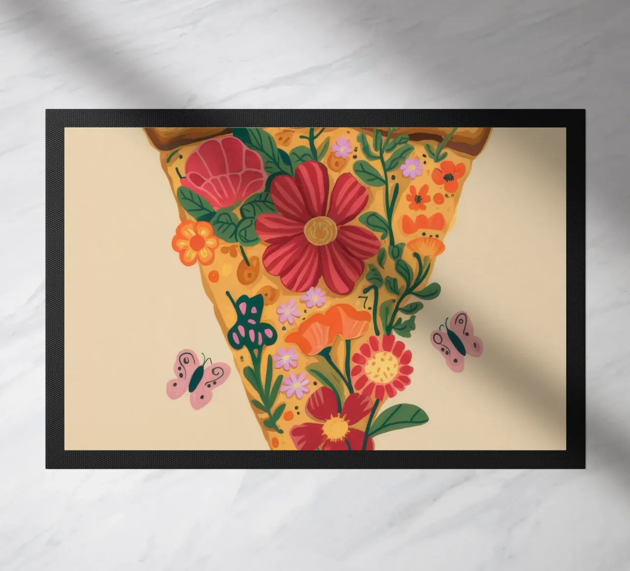 Floral Pizza Slice zerbino da Demar Galleria