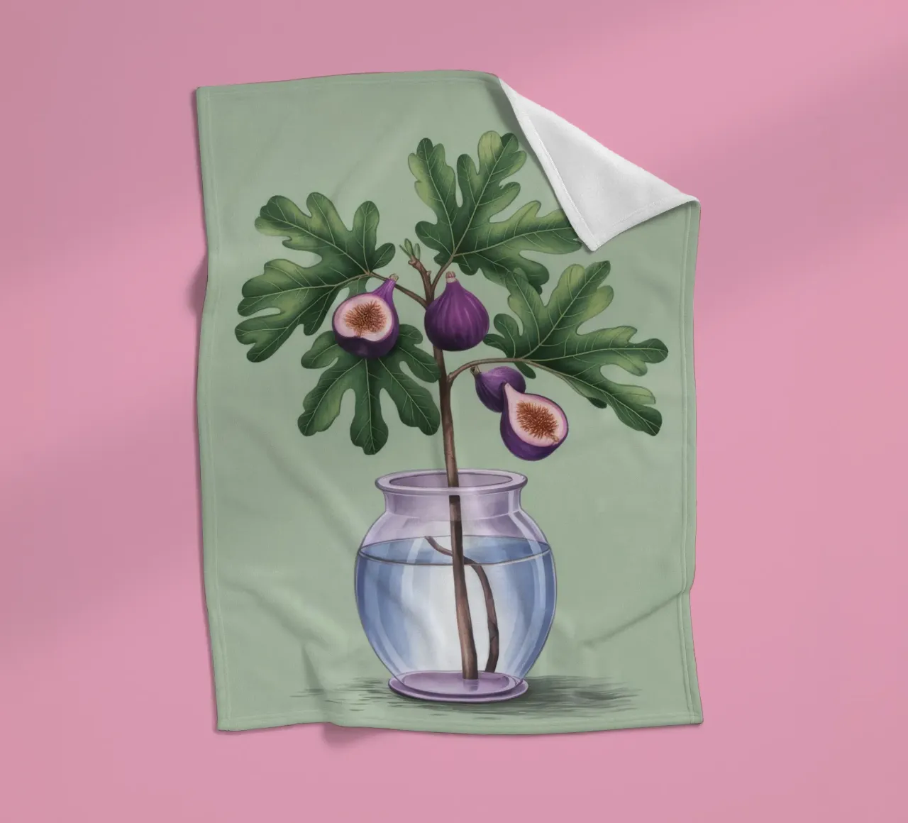 Pianta di fico in vaso coperta in pile da Demar Galleria