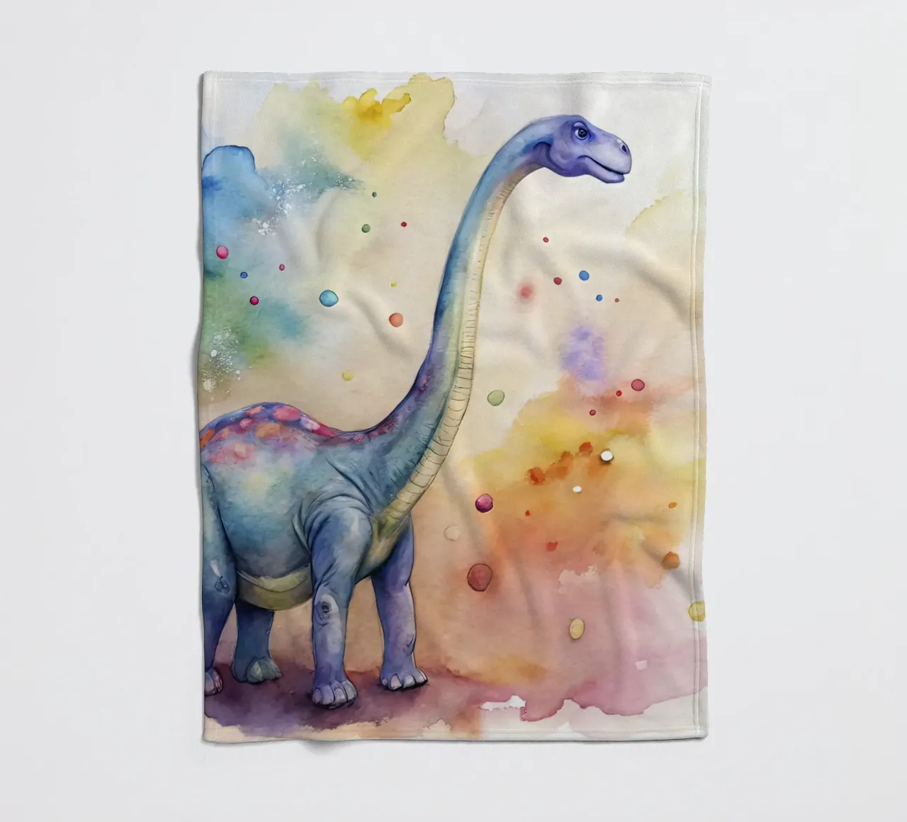 Diplodocus dinosaur fleecedeken van 🎁 ARTVI-SHOP