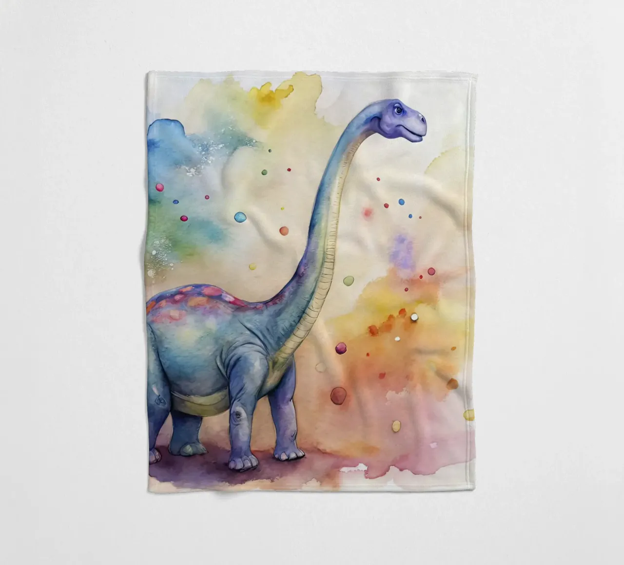Diplodocus dinosaur fleecedeken van 🎁 ARTVI-SHOP