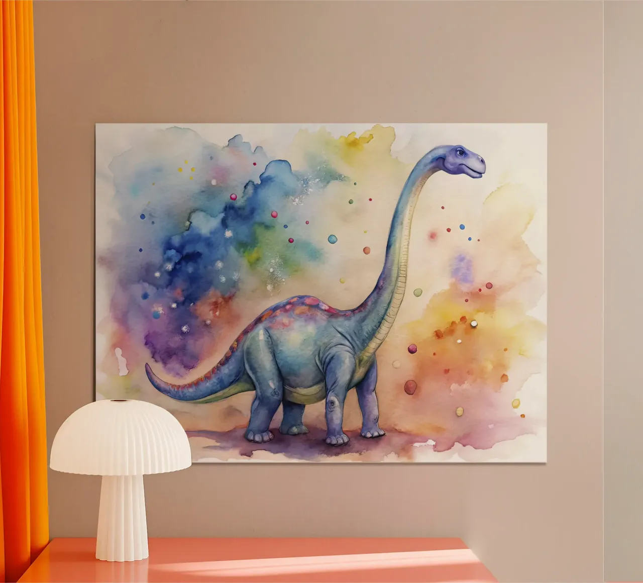 Dinosauro Diplodocus poster da 🎁 ARTVI-SHOP