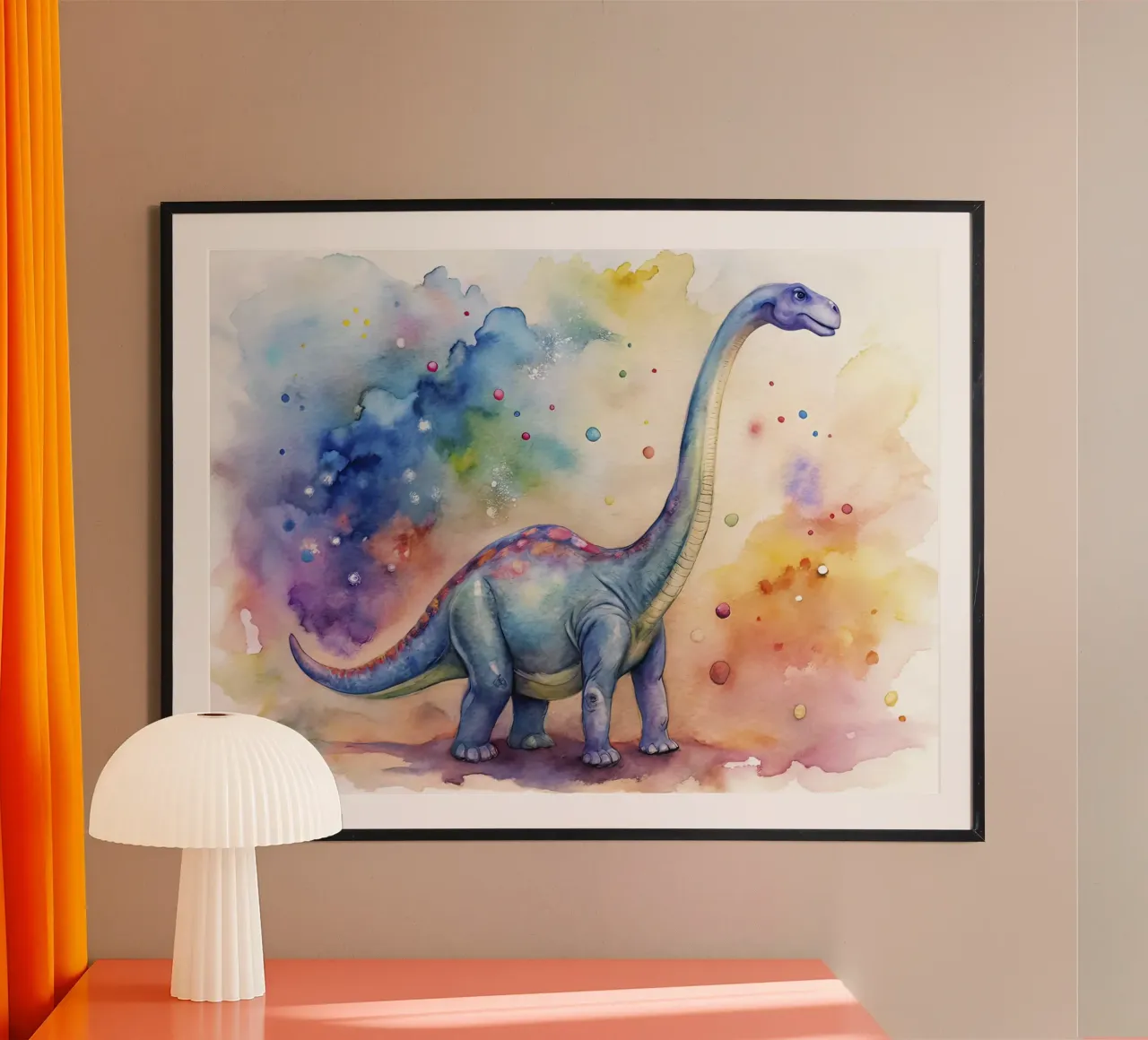 Dinosauro Diplodocus poster da 🎁 ARTVI-SHOP