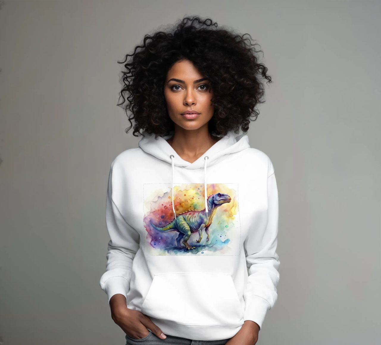iguanodon dinosaur sudadera con capucha de ARTVI-SHOP