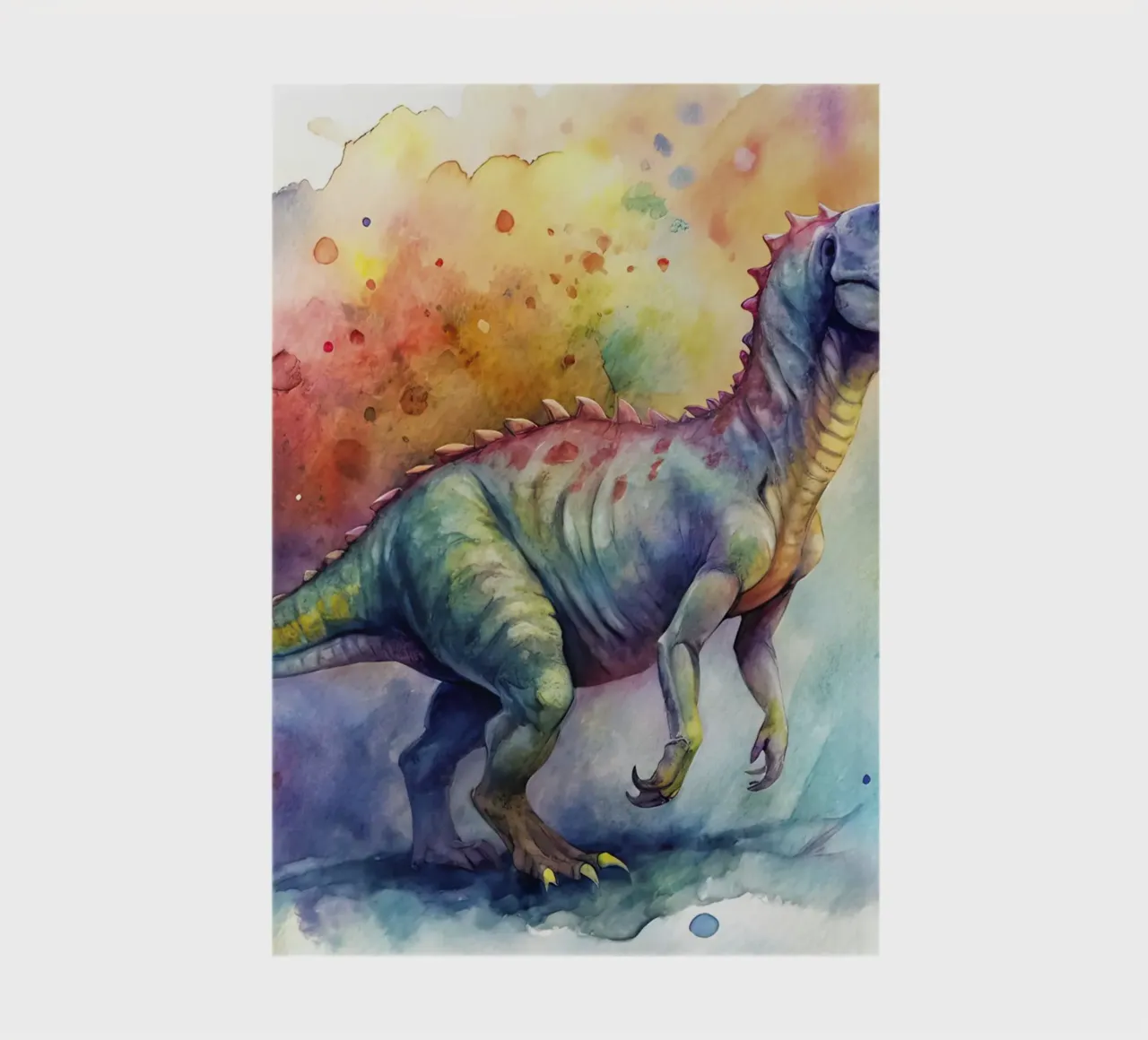 iguanodon dinosaur notebook by 🎁 ARTVI-SHOP