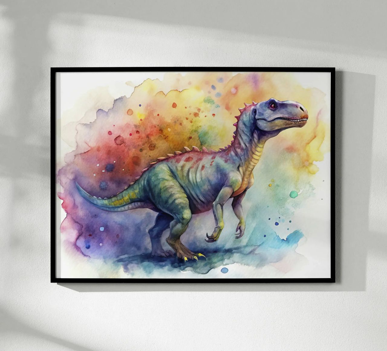 iguanodon dinosaur poster de ARTVI-SHOP